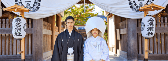 神前挙式・結婚式のバナー