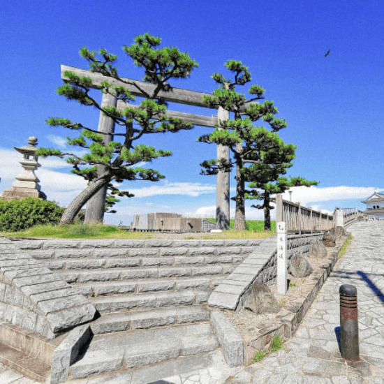 伊勢国一の鳥居の写真