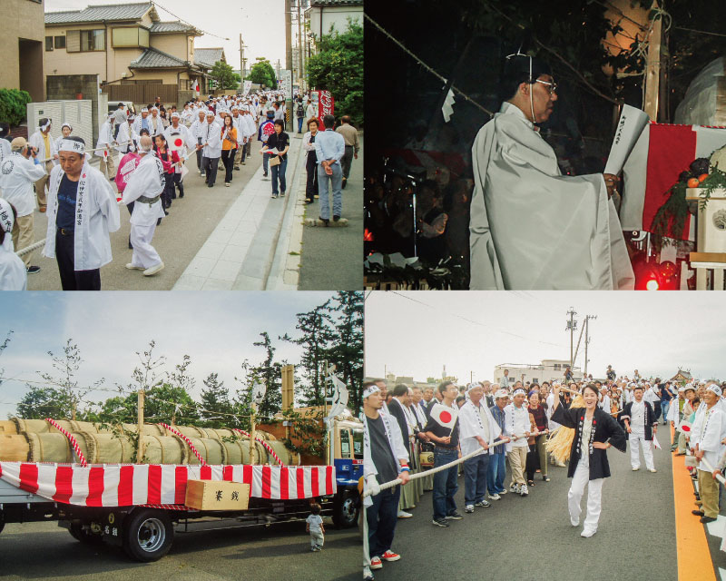 第六十三回「神宮式年遷宮」御樋代木奉迎送行事